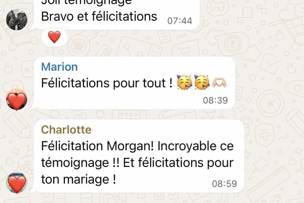 message de femmes